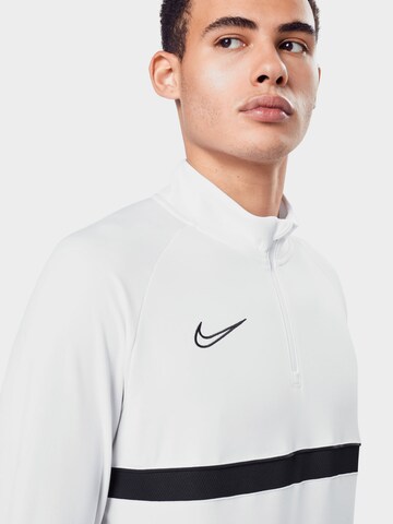 NIKE Sportsweatshirt 'Academy' in Weiß