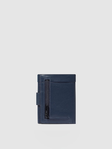 Piquadro Portemonnee in Blauw