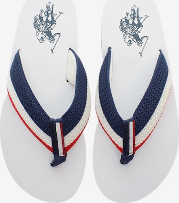 Séparateur d'orteils 'Hank' U.S. POLO ASSN. en blanc : devant