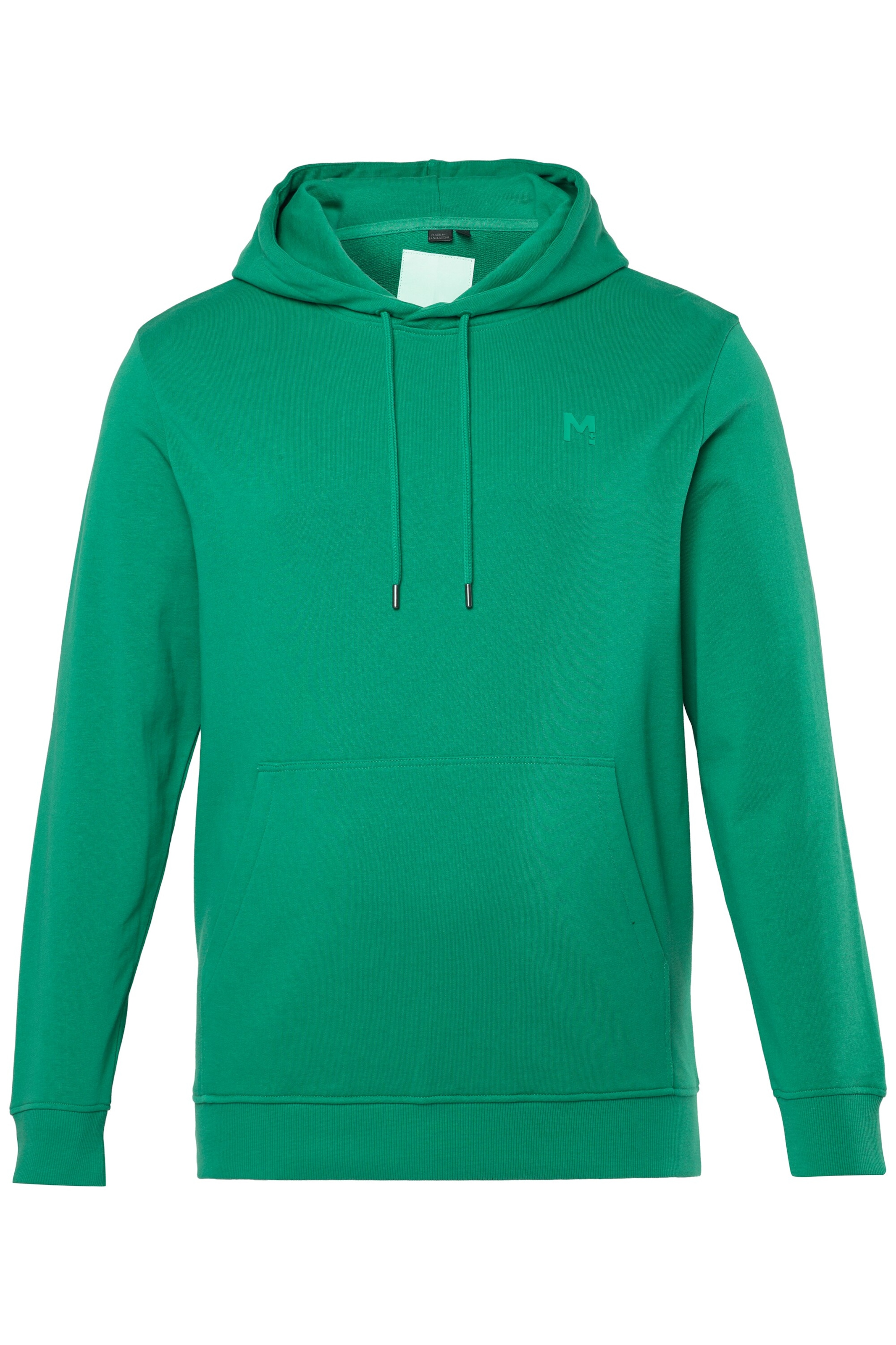Men Plus Sweatshirt in Grün: Vorderseite