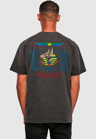Merchcode Shirt 'Powerslave - World Slavery Tour Egpyt' in Black
