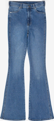 Dr. Denim Skinny Jeans 'Moxy High Flare' in Blauw: voorkant