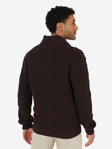 BRAVE SOUL Strickjacke in Braun