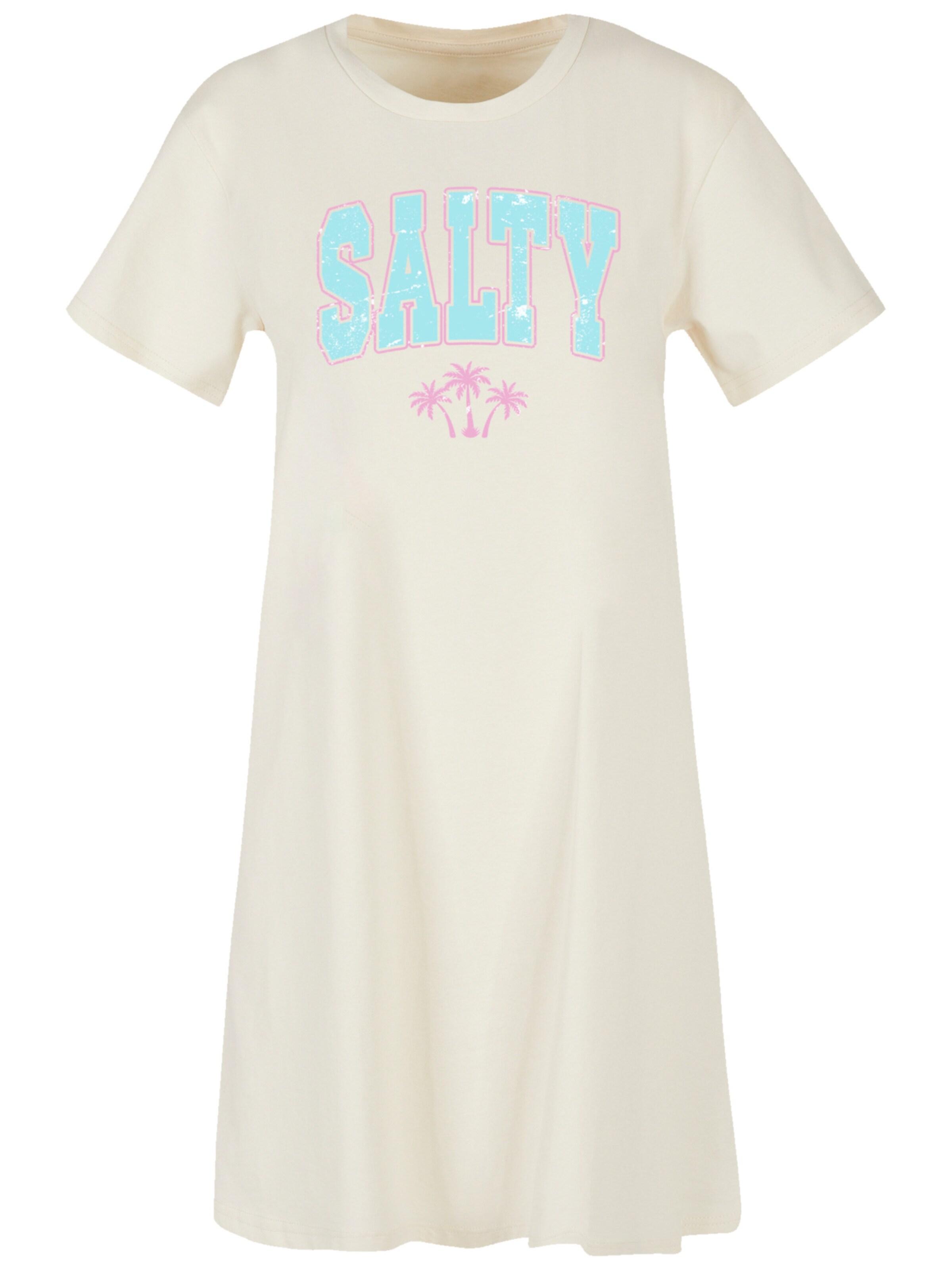 F4NT4STIC Jurk 'Beach Summer Vacation Salty' in Beige: voorkant