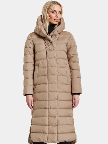 Didriksons Winter Coat 'Stella' in Beige: front