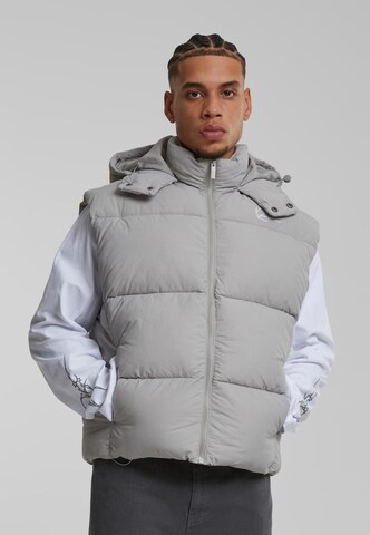 Gilet di Karl Kani in grigio: frontale