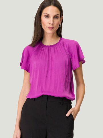 zero Blouse in Purple: front