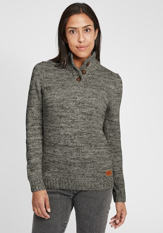 Oxmo Pullover 'Philicita' in Grau: Vorderseite