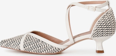 CAFè NOIR Décolleté in schwarz / weiß, Produktansicht