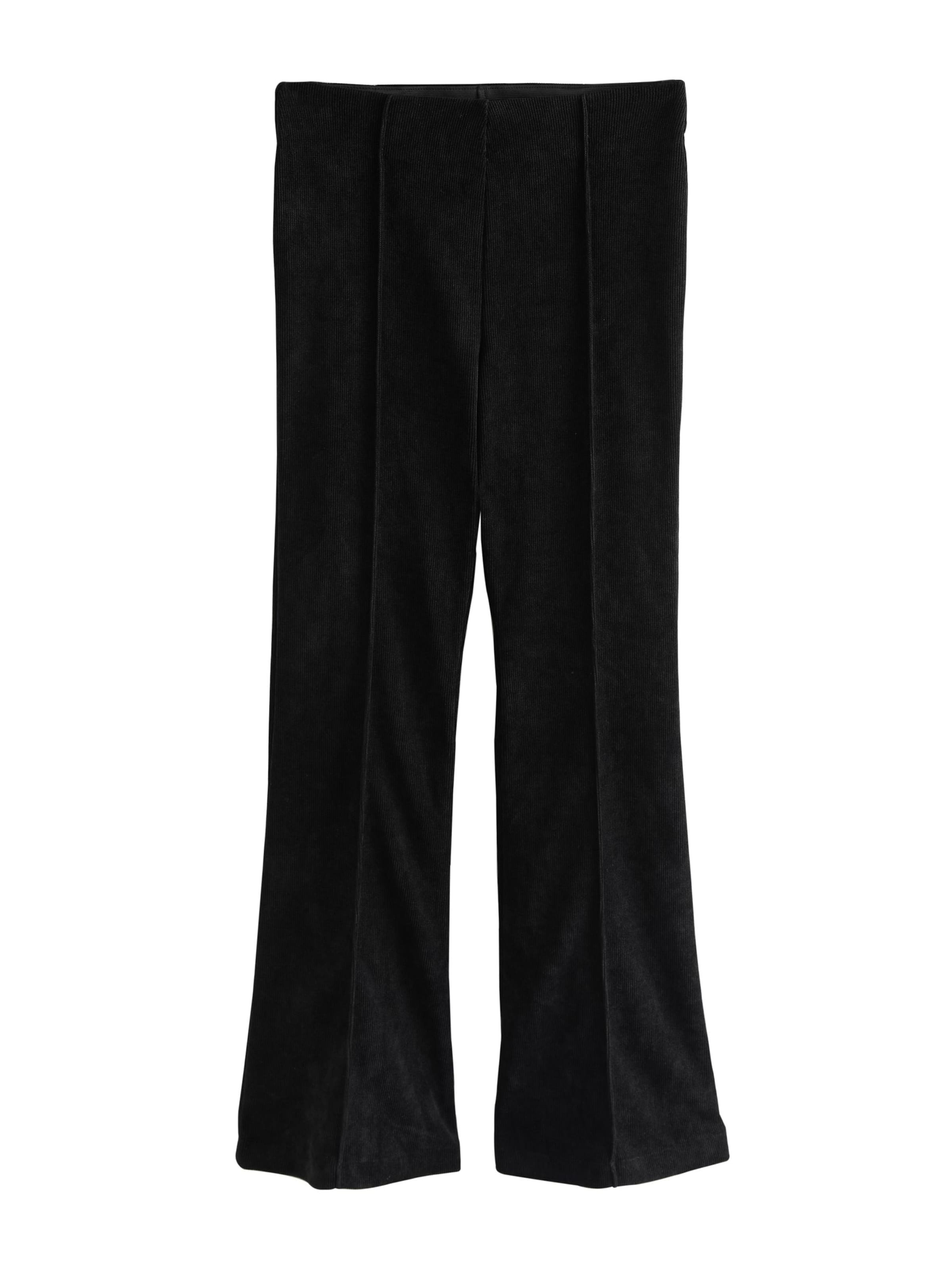 Next Bootcut Pantalon in Zwart: voorkant