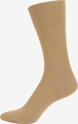 ELBEO Freizeitsocken ' 2er-Pack Sensitive Bamboo ' in Beige