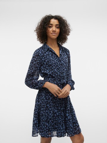 Robe-chemise 'HOLLY' VERO MODA en bleu