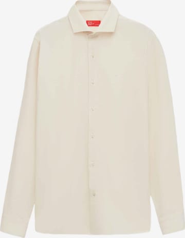 D’S Damat Hemd in Beige: Vorderseite