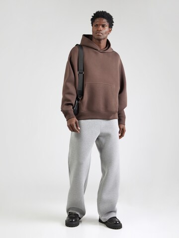 Loosefit Pantalon WEEKDAY en gris