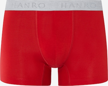 Hanro Boxershorts ' Cotton Essentials ' in Blauw