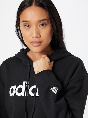 ADIDAS SPORTSWEAR Sport sweatshirt 'Essentials Fleece' i svart