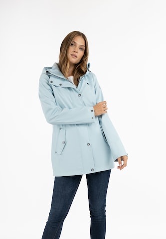 Schmuddelwedda Functionele jas in Blauw: voorkant
