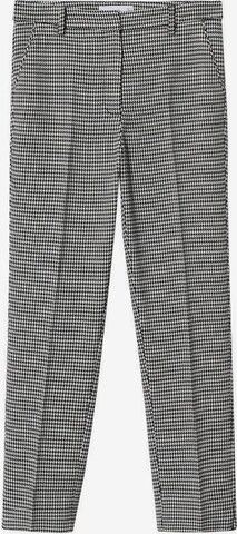 MANGO Pantalon 'Warm' in Zwart: voorkant