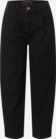 DRYKORN Regular Pleated Jeans 'Decide' in Black: front