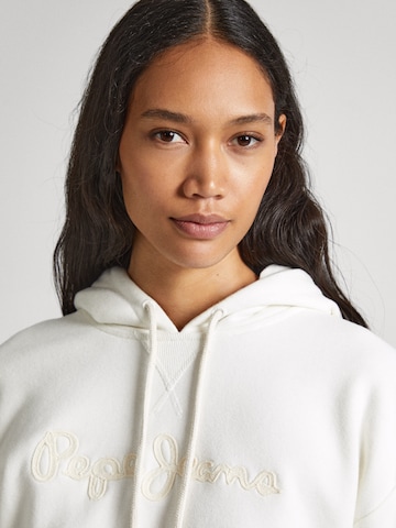 Pepe Jeans Sweatshirt 'Nanette' in White