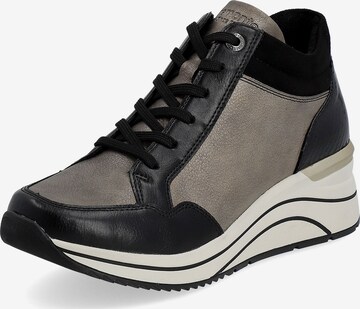 REMONTE High-Top Sneakers in Black: front