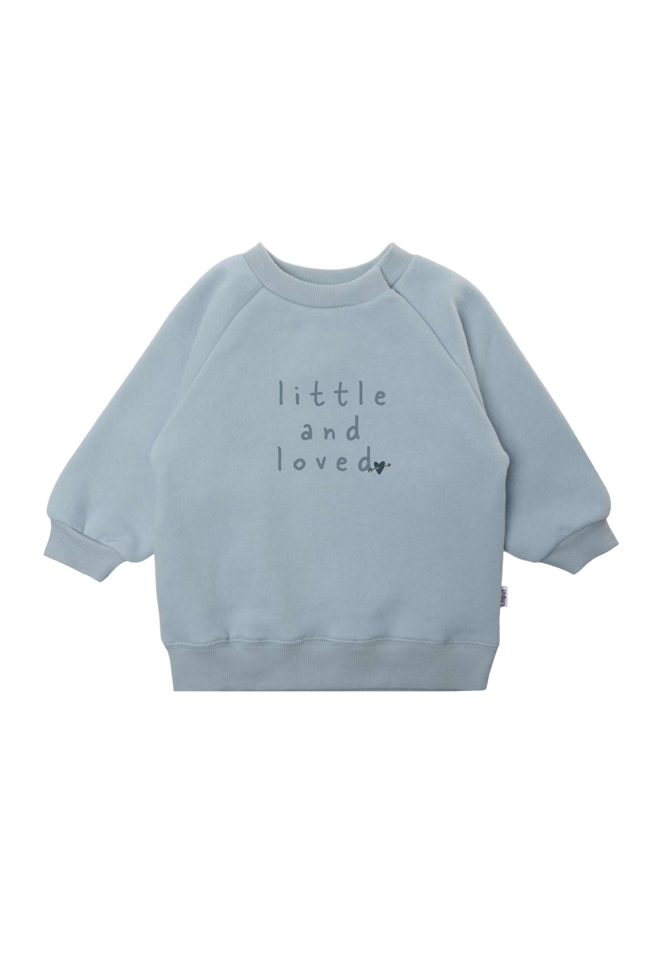 LILIPUT Sweatshirt 'little and loved' in Blau: Vorderseite