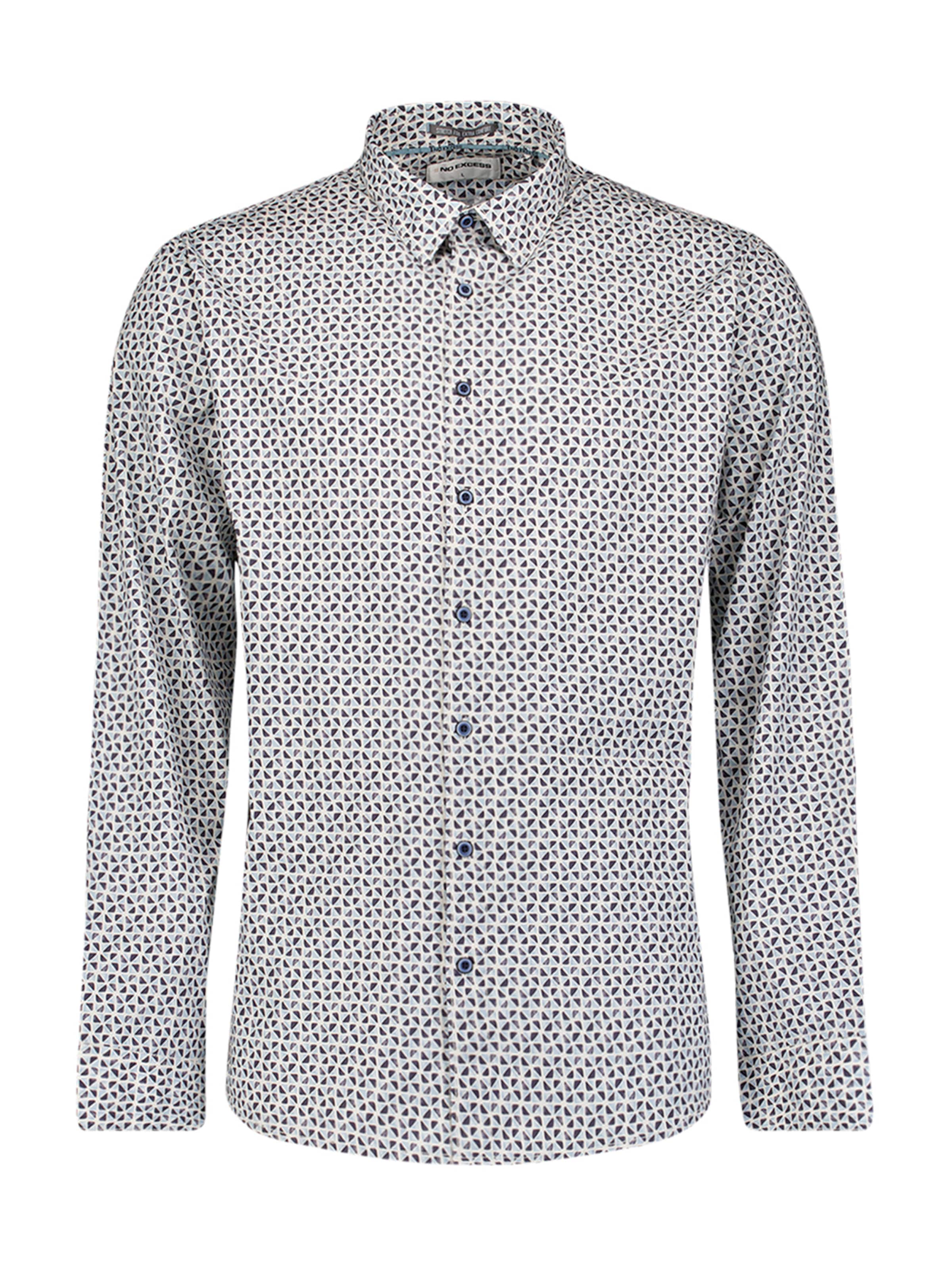 No Excess Comfort Fit Paita värissä sininen: etupuoli