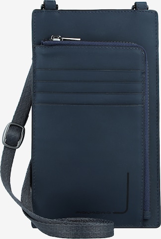 Piquadro Smartphone Case in Blue: front