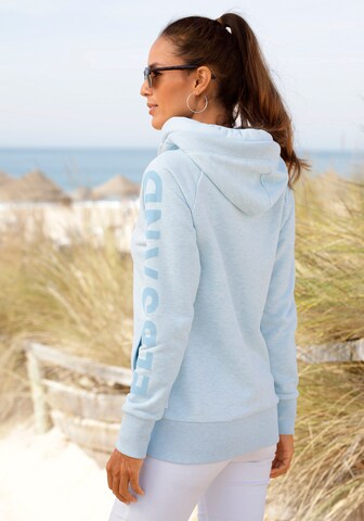 Elbsand Zip-Up Hoodie 'Kria' in Blue