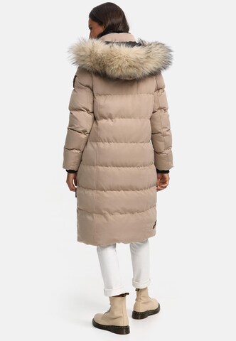 MARIKOO - Abrigo de invierno 'Schneesternchen' en beige