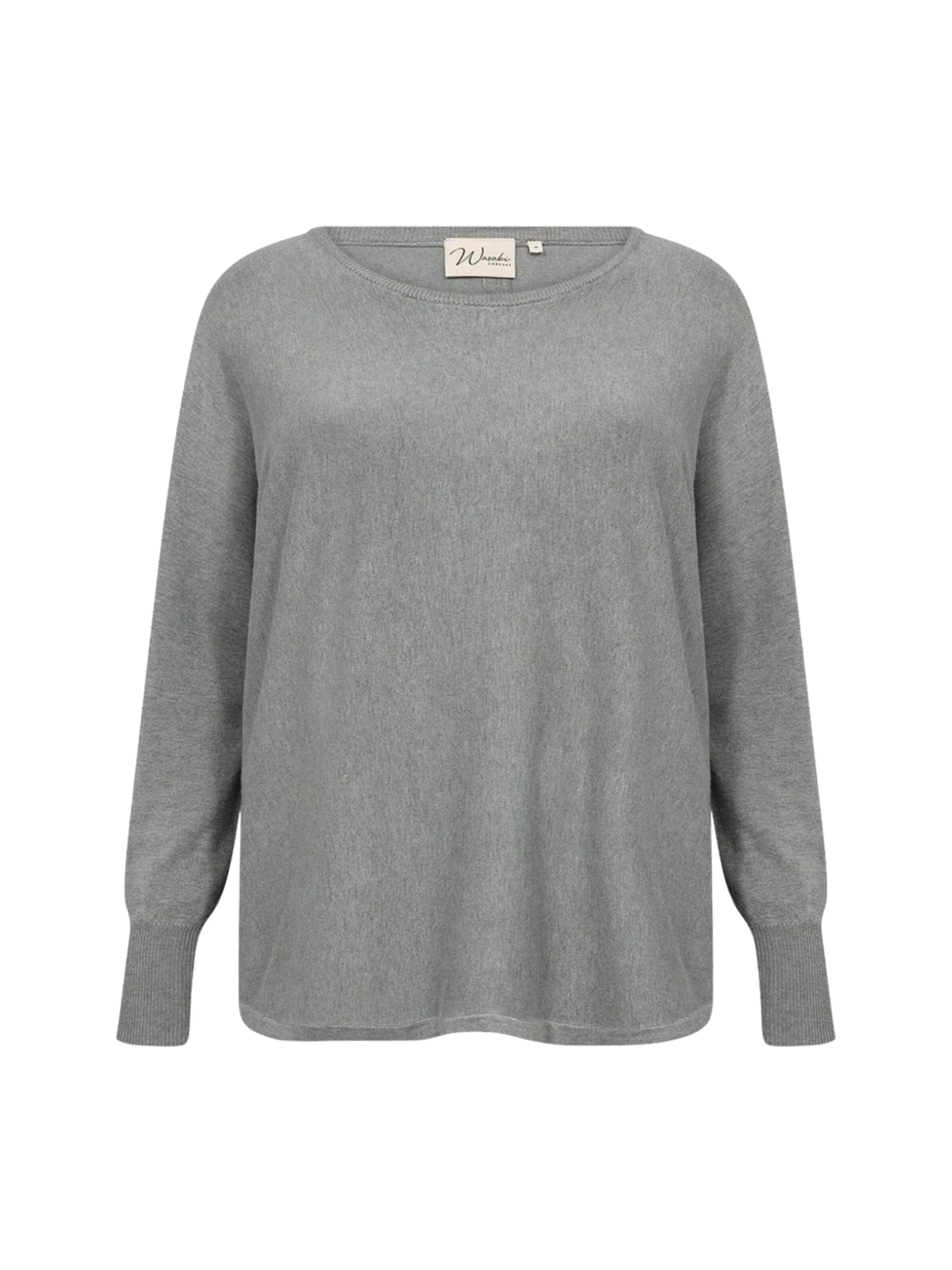 Wasabi Concept Pullover i grå: forside