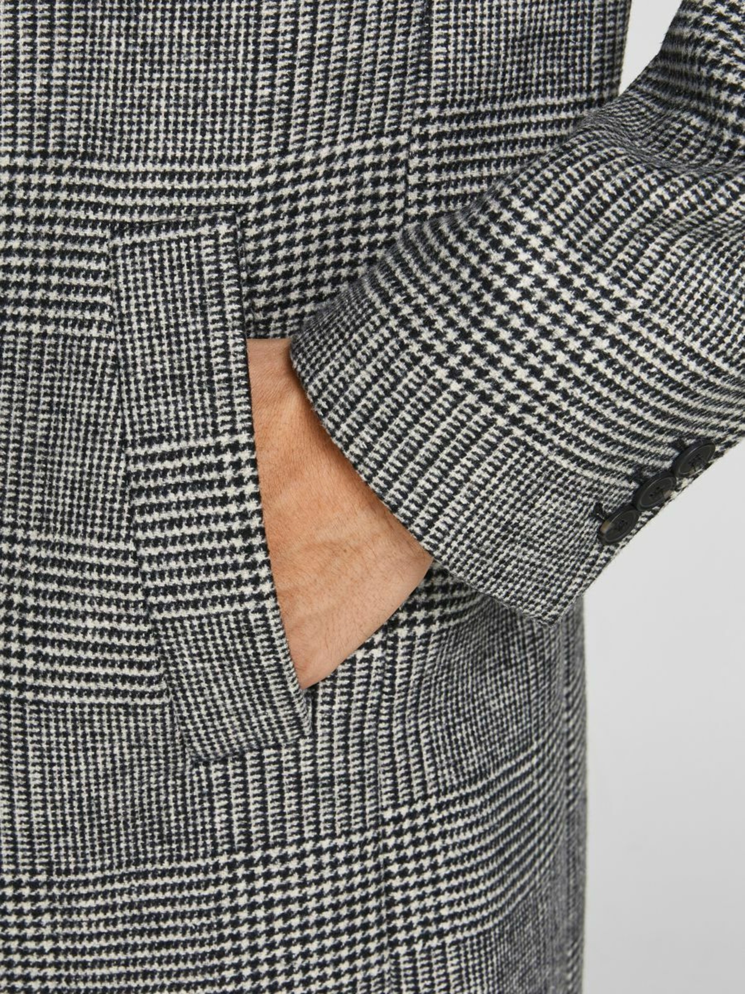 Männer Mäntel JACK & JONES Mantel in Grau - XI13945 Männer Mäntel JACK & JONES Mantel in Grau - XI13945