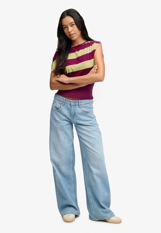 Haut 'Bardot' Superdry & Co en violet