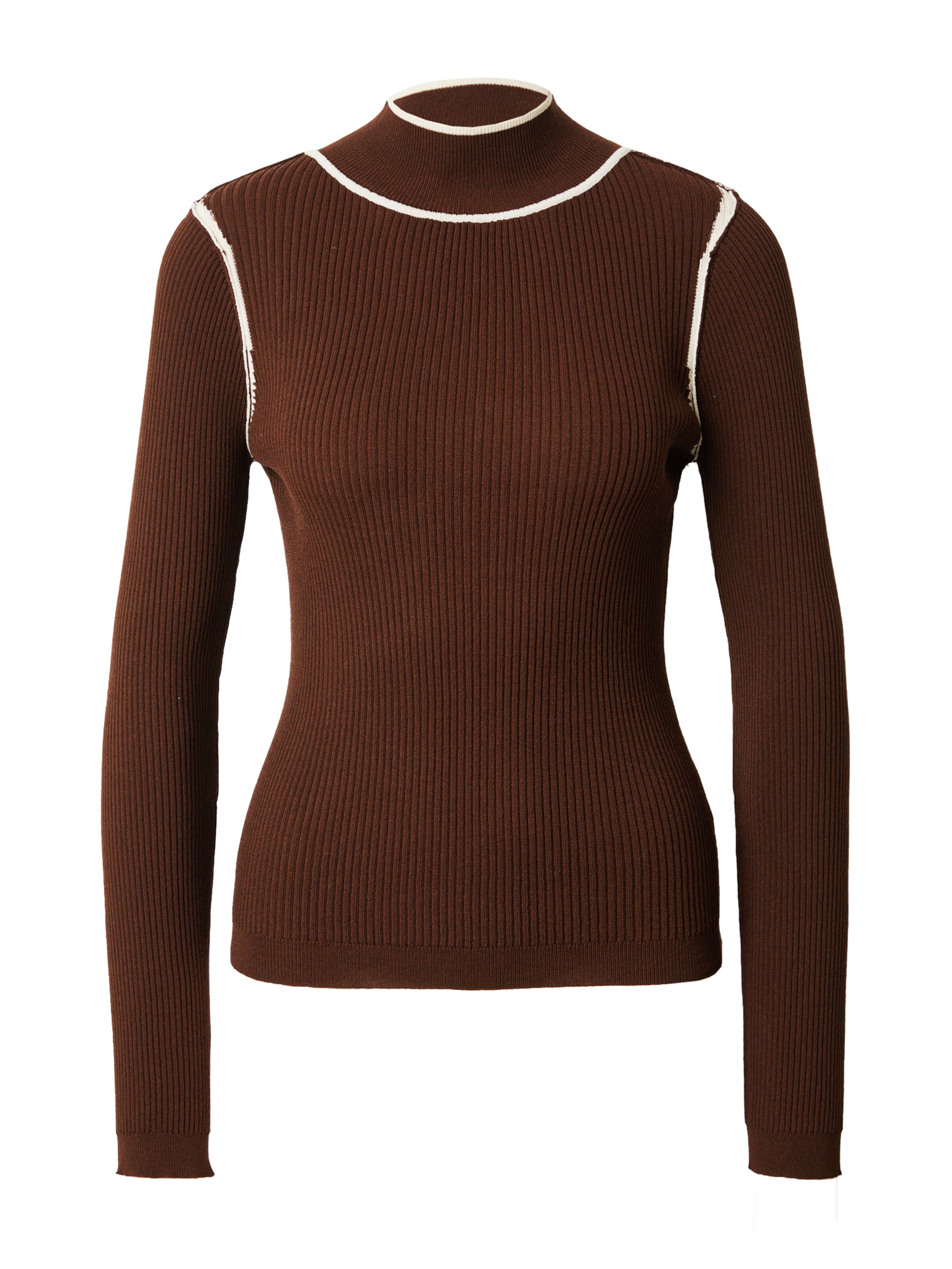 TOPSHOP Pullover in Braun: Vorderseite