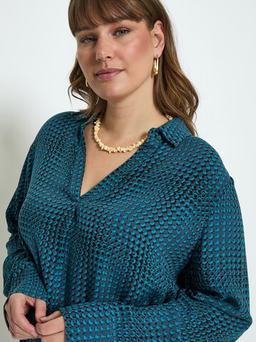 Peppercorn Blouse 'Palmer' in Blauw