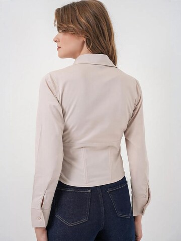 Camicia da donna di Bigdart in beige