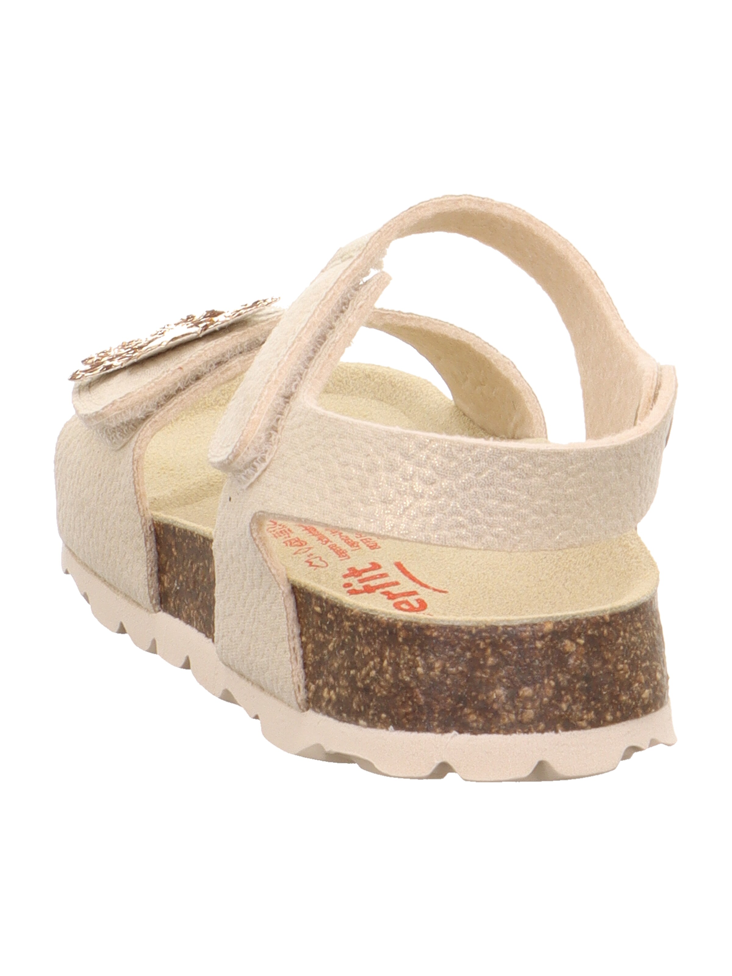 smėlio SUPERFIT Sandalai 'FUSSBETTPANTOFFEL'