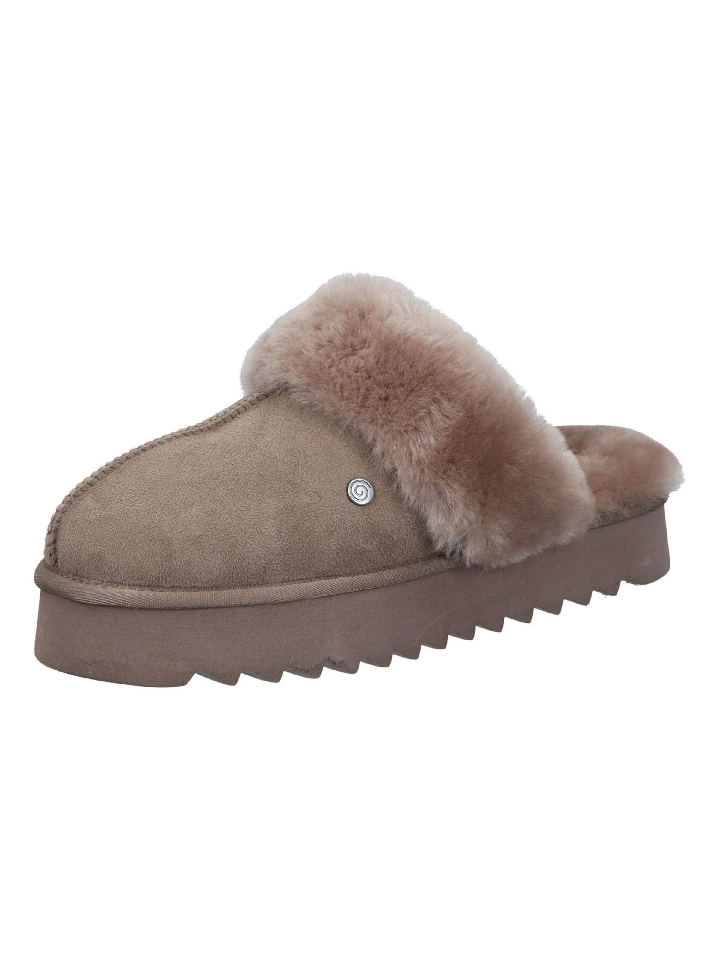 DR. BRINKMANN Slippers 'NERPIO' in Brown: front