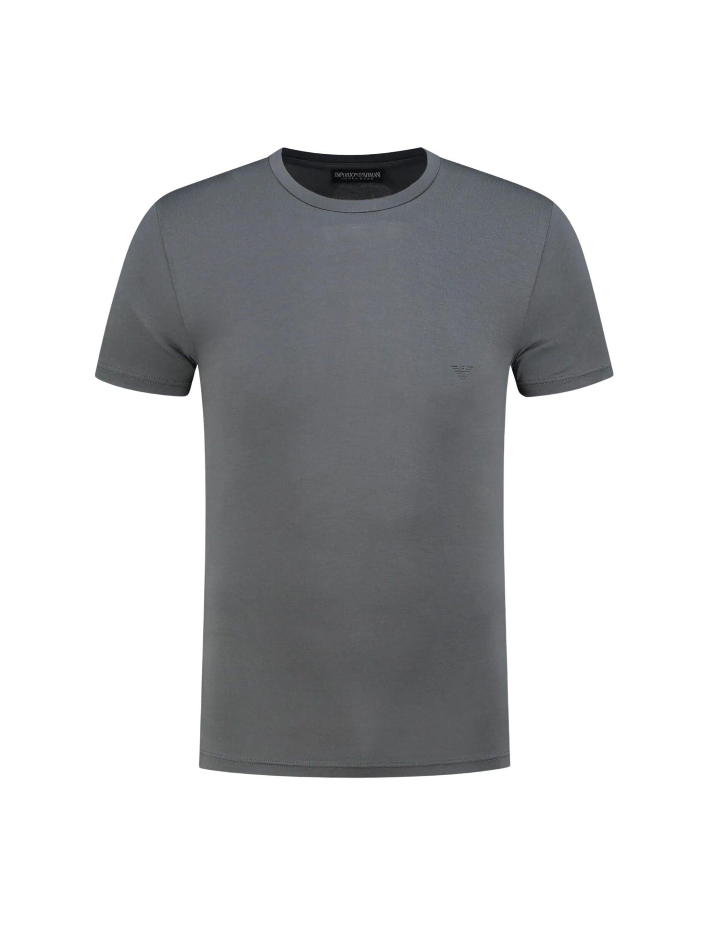 Emporio Armani Shirt 'Underwear 2-Pack T-Shirts' in Zwart