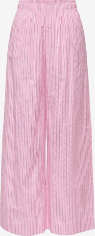 Pantalon 'ONLLoris' ONLY en violet : devant