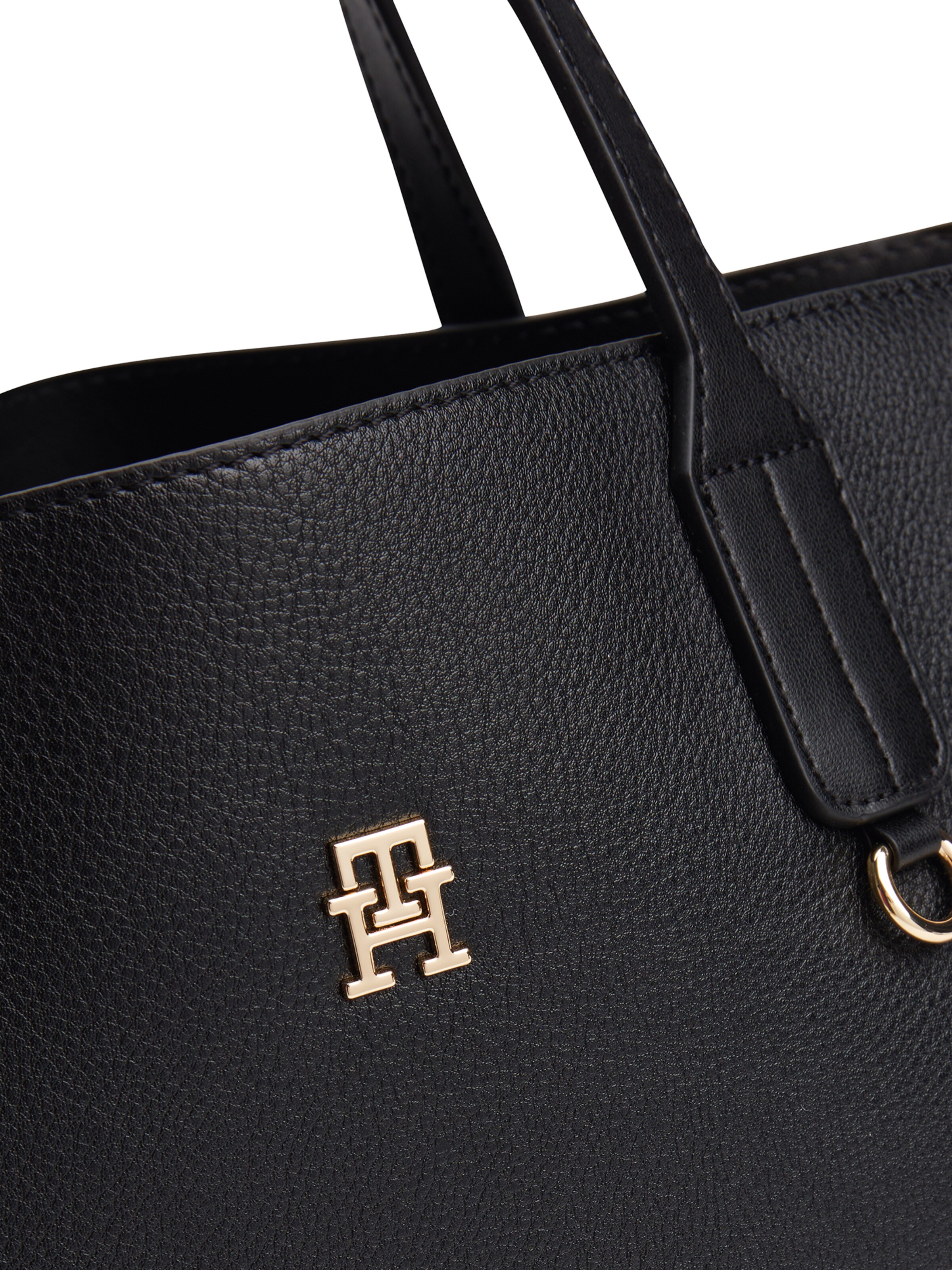 TOMMY HILFIGER Handtasche 'DISTINCT' in Schwarz