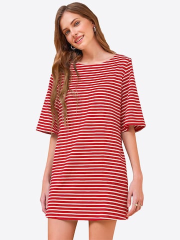 Imily Bela Šaty – červená