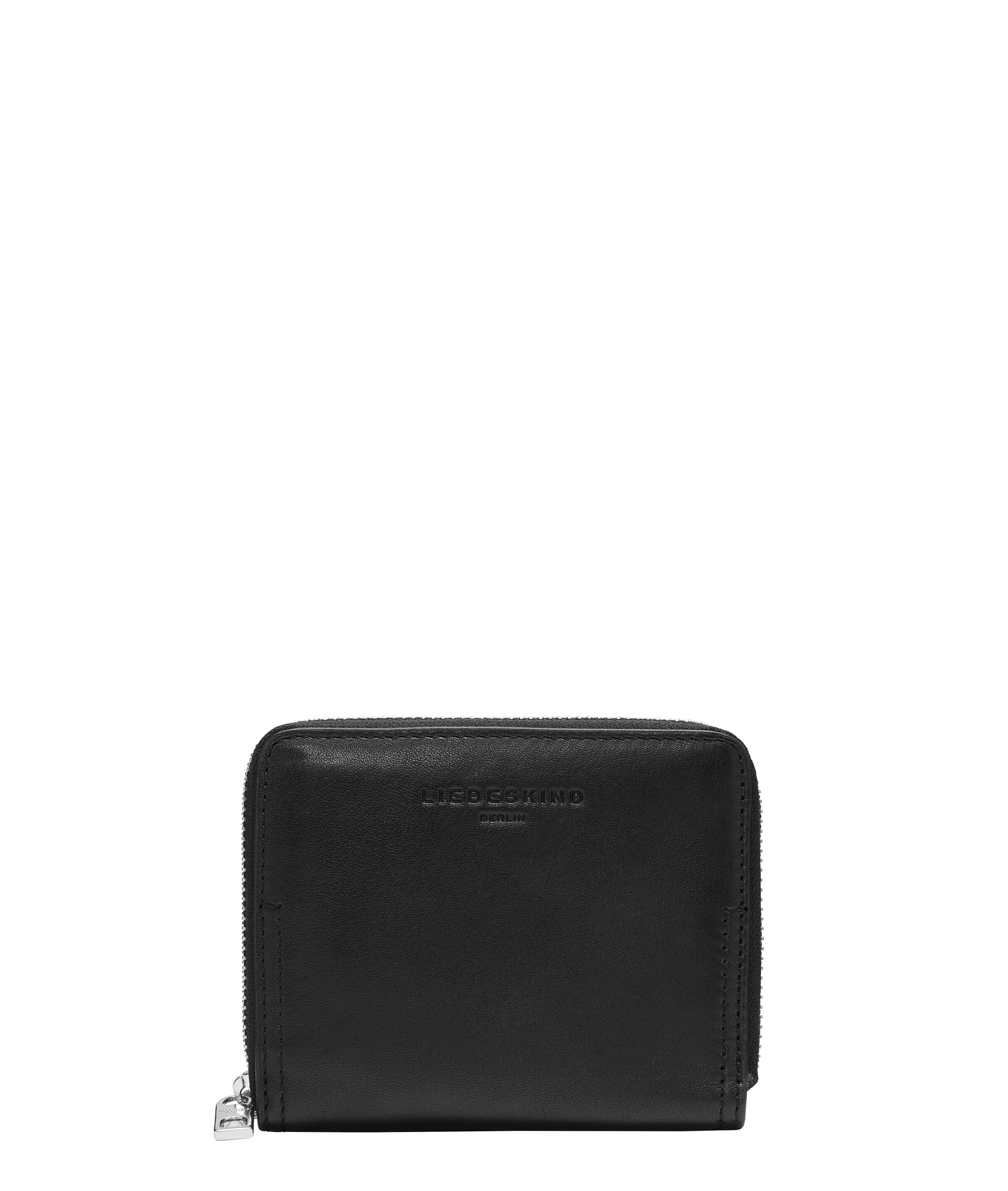 Liebeskind Berlin Portemonnee in Zwart: voorkant