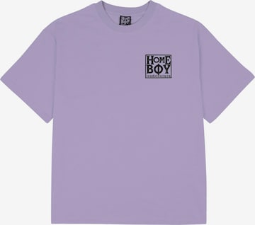 HOMEBOY Shirt 'Old School' in Purple: front