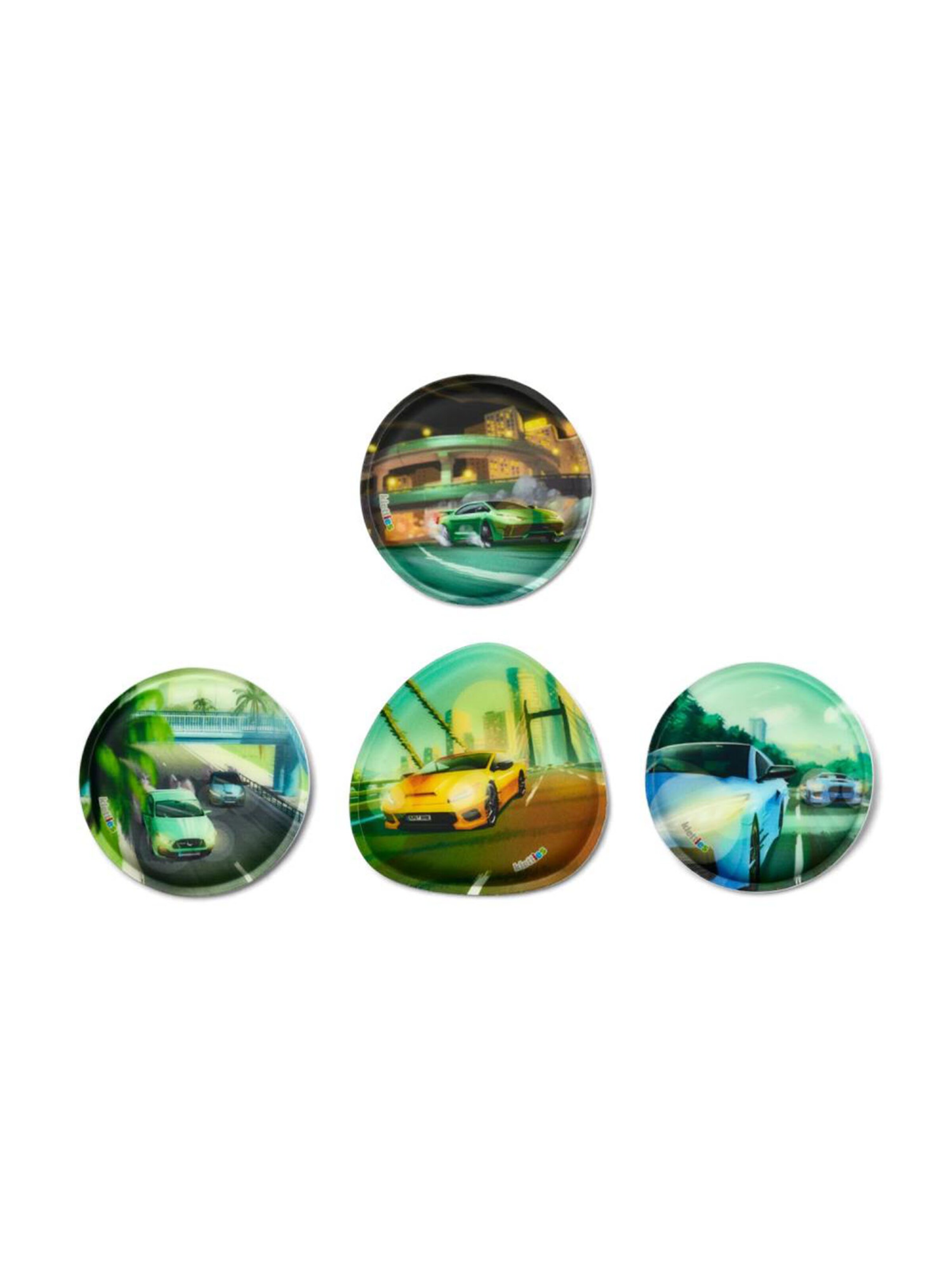 ergobag Rucksack 'Cubo Light Schulranzen Set'‌‌‌ in Grün