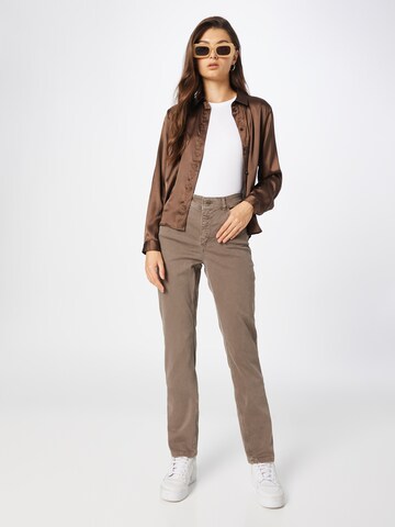 MAC Regular Jeans 'Dream' in Brown