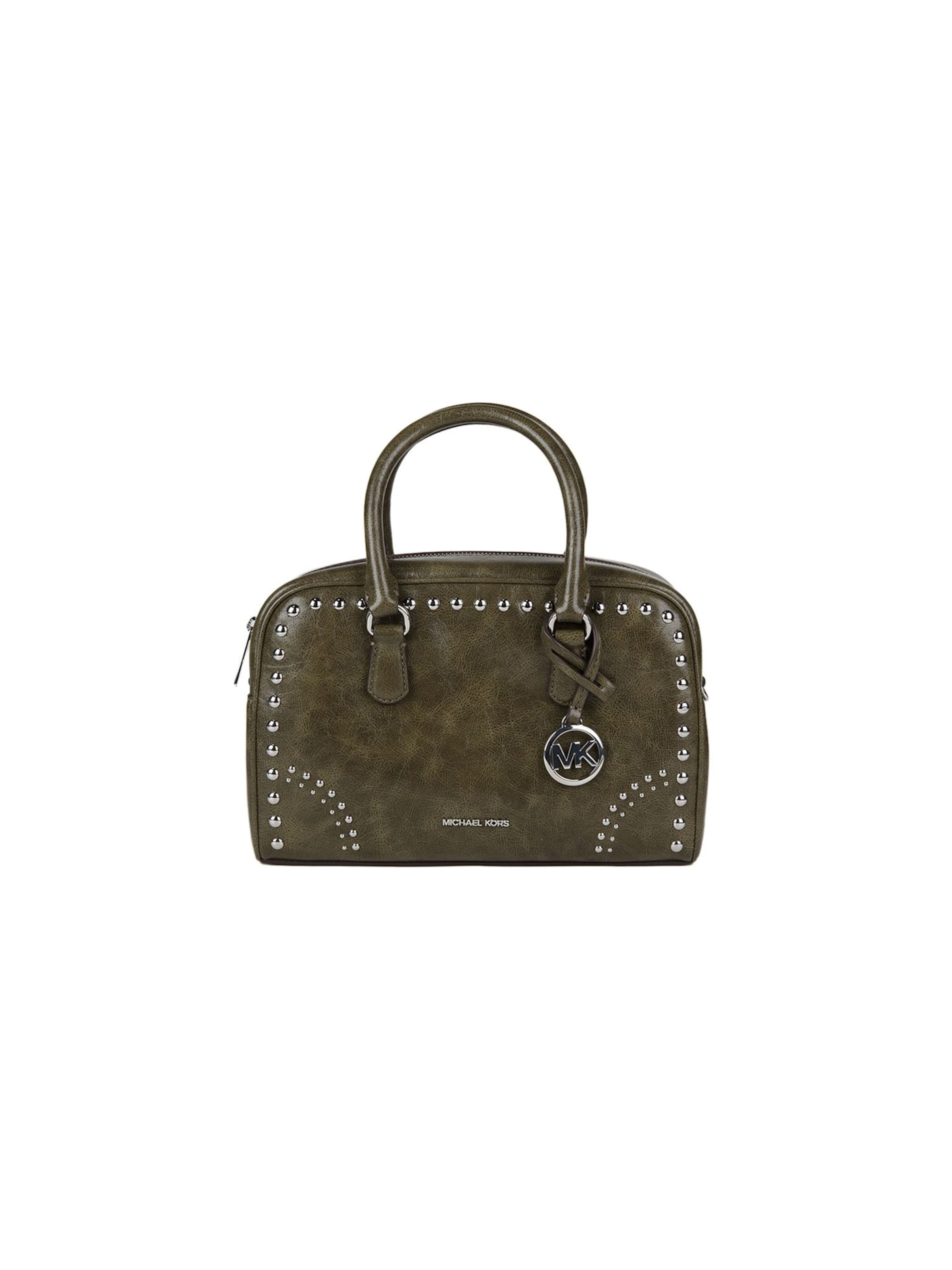 Michael Kors Handtasche 'Thompson'‌‌‌‌‌‌‌‌ in Grün: Vorderseite