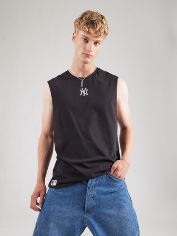 NEW ERA Shirt 'NEYYAN' in Zwart: voorkant