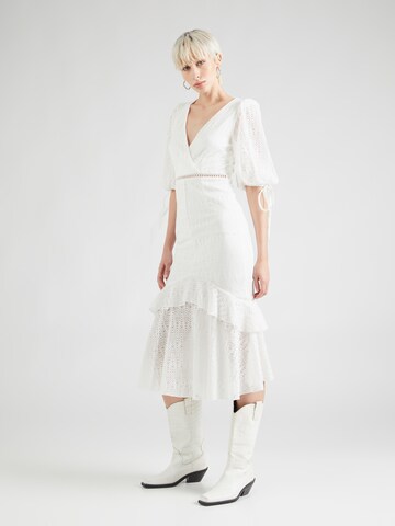 Robe Little Mistress en blanc : devant