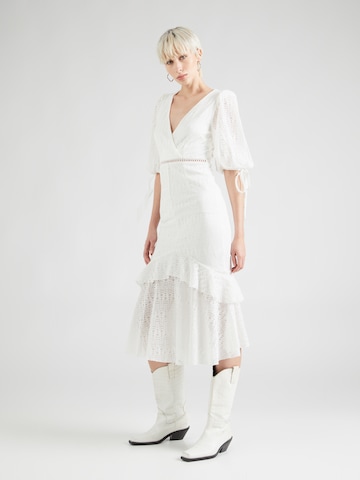Little Mistress Sukienka w kolorze biały: przód